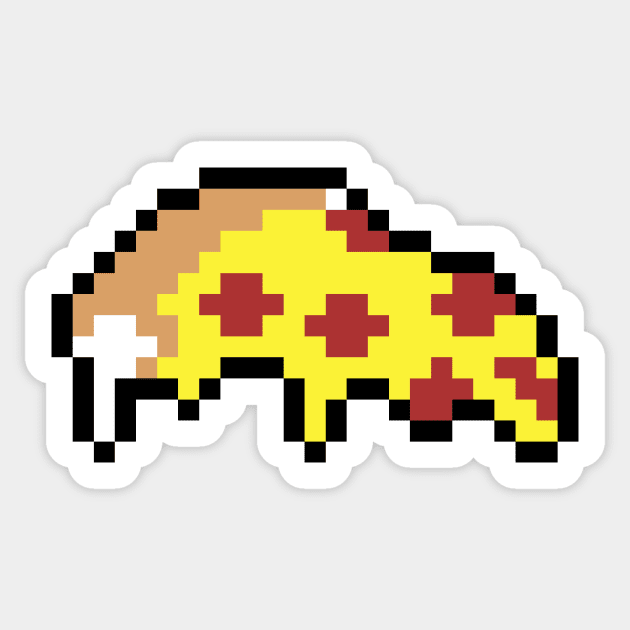 Pixel Pizza Sticker by SF